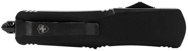 TEMP MBR131 SLIM BLK RUBBER DAGGER 440C BLK