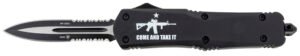 TEMP LAR15431 LRG C& TAKE IT AR15 DAGGER SER BK