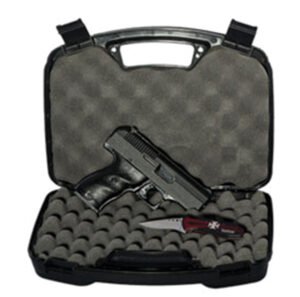 9mm 3.5" Black As-Po lymer HardCase&Knife