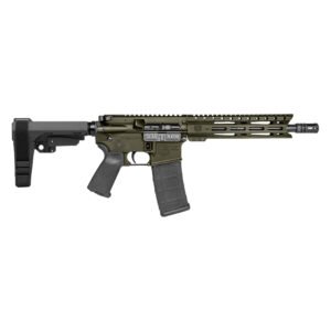 DB15 Pstl 5.56 10" M-LOK SBA3 Brace ODG 30rd