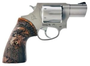 605 .357 Mag 2" SS/Wd Engraved Grips 5-rd