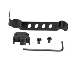 Techna Clip P320BA Conceal Carry Gun Belt Clip Fits Sig P320 Black Carbon Fiber Belt Mount