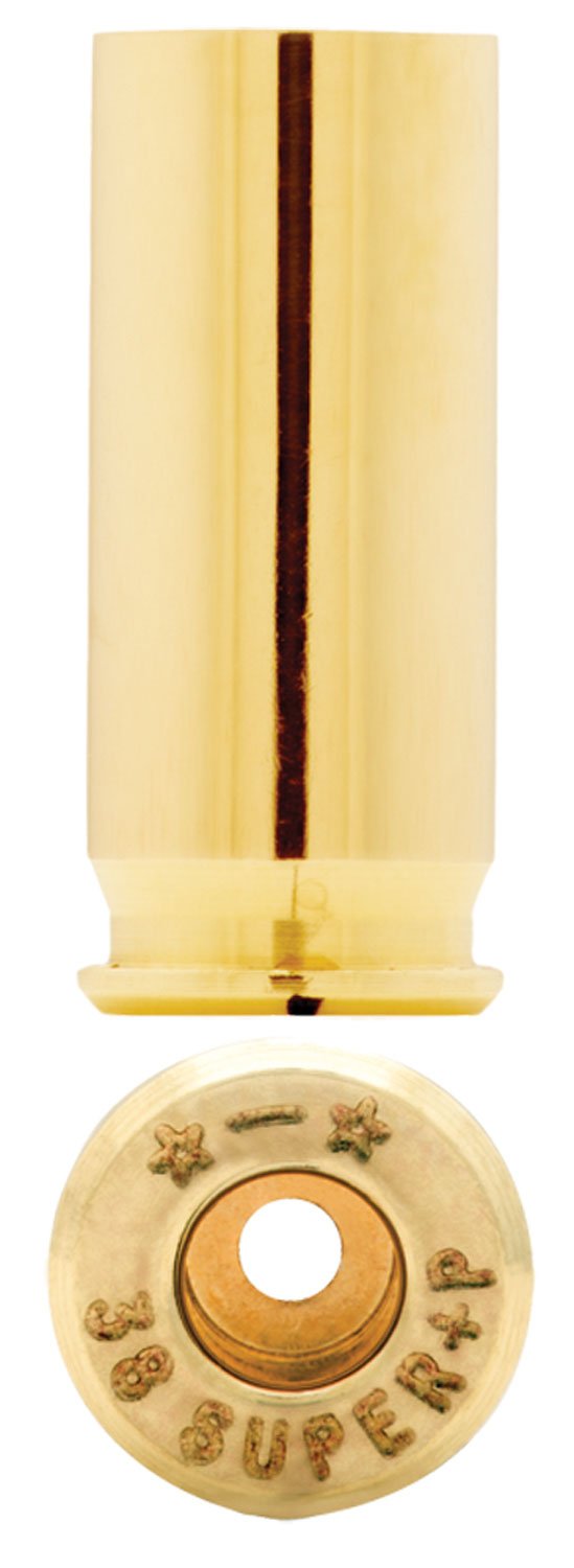 Starline Brass 38SUP+PEUP100 Unprimed Cases 38 Super +P Handgun Brass 100 Per Bag