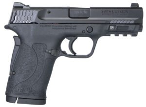 Smith & Wesson 180023 M&P Shield EZ 380 ACP 8+1 3.67" Barrel, Black Polymer Frame With Picatinny Acc. Rail, Black Armornite Stainless Steel Slide, Loaded Chamber Indicator, No Manual Safety