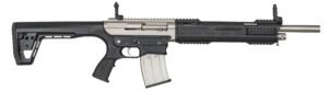 TAR 12MP 12Ga 18.5" 3 F/U Sights Blk/Nick 5rd