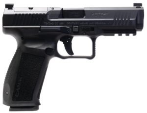 METE SF ONE 9mm 4.46" OR FS Pic Rail Blk 18-rd