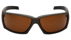 Pyramex VGSG718T Venture Gear Tactical Overwatch Adult Bronze Lens Anti-Fog Polycarbonate OD Green Frame