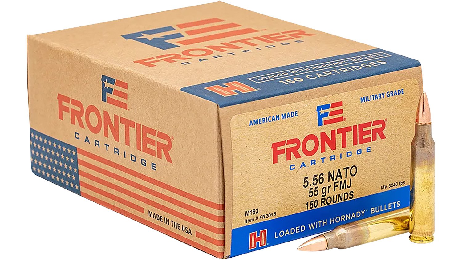 5.56 NATO 55gr – 150rd