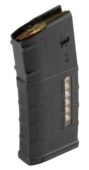 Magpul MAG577BLK PMAG GEN M3 25rd Detachable w/Capacity Window 308 Win/7.62x51mm NATO Fits AR-10/M110/SR25 Black Polymer