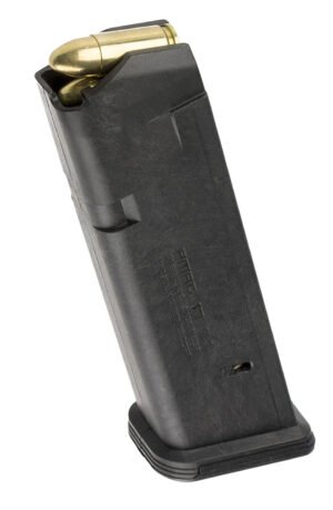 Magpul MAG546BLK PMAG GL9 17rd 9mm Luger Compatible w/Glock 17/19/26/34/45 Black Polymer