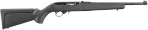 Ruger 31114 10/22 Compact Compact 22 LR 10+1 16.12" Blued Alloy Steel Barrel, Blued Steel Receiver w/Scope Base Adapter, Black Ruger Modular System  Synthetic Stock, Right Hand
