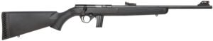 Mossberg 38230 802 Plinkster Full Size 22 LR 10+1 18" Blued Steel Barrel, Blued 3/8" Dovetail Steel Receiver, Black Fixed Synthetic Stock, Right Hand