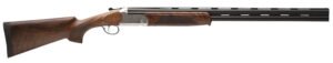 Stevens 22179 555 E 16 Gauge 3" 28" Over/Under Vent Rib Barrel, Silver Engraved Receiver, Oiled Turkish Walnut, Includes Five Chokes, Ambidextrous Hand