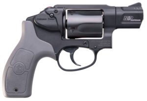 Smith & Wesson 12058 M&P Bodyguard *MA Compliant 38 S&W Spl +P 5 Shot 1.88" Black PVD Barrel/Cylinder, Matte Black Aluminum J-Frame, Gray Polymer Grip, Includes Crimson Trace Red Laser