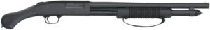 Mossberg 50639 590 Shockwave 12 Gauge Pump 3" 6+1 18.50" Matte Blued Heavy-Walled Barrel, Drilled & Tapped Matte Blued Stainless Steel Receiver, Black Raptor Birdshead Grip