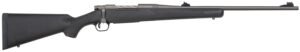 Mossberg 28073 Patriot  Full Size 375 Ruger 3+1 22" Stainless Cerakote Barrel, Drilled & Tapped Stainless Cerakote Receiver, Black Fixed Synthetic Stock, Right Hand