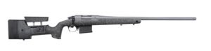 Bergara Rifles BPR20300PRCM Premier HMR Pro 300 PRC 5+1 26" Threaded Barrel, Tactical Gray Cerakote, Black with Gray Fleck Stock