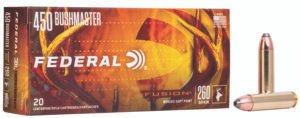 Federal F450BMFS1 Fusion  450Bushmaster 260gr Bonded Soft Point 20 Per Box/10 Case