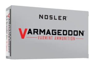Nosler 65182 Varmageddon  6.5Grendel 90gr Flat Base Tipped 20 Per Box/10 Case