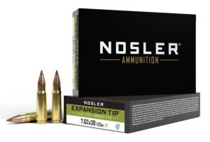 Nosler 40040 E-Tip  7.62x39mm 123gr E Tip Boat Tail 20 Per Box/10 Case