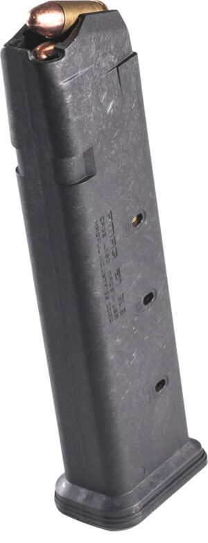 Magpul MAG661BLK PMAG GL9 21rd 9mm Luger Compatible w/Glock 17/19/26/34/45 Black Polymer