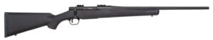 Mossberg 28085 Patriot  Full Size 350 Legend 4+1 22" Matte Blued Fluted Barrel, Drilled & Tapped Matte Blued Stainless Steel Receiver, Black Fixed Synthetic Stock, Right Hand