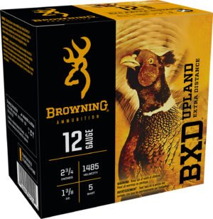Browning Ammo B193511225 BXD Upland 12Gauge 2.75" 1 3/8oz 5Shot 25 Per Box/10 Case