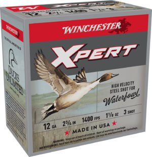 Winchester Ammo WEX12H3 Super X Xpert High Velocity 12Gauge 2.75" 1 1/8oz 3Shot 25 Per Box/10 Case