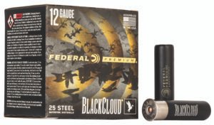 Federal PWBX1342 Black Cloud FS 12Gauge 3.50" 1 1/2oz 2Shot 25 Per Box/10 Case