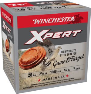 Winchester Ammo WE28GT7 Super X Xpert High Velocity 28Gauge 2.75" 5/8oz 7Shot 25 Per Box/10 Case