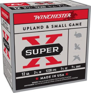 Winchester Ammo XU12SP7 Super X Heavy Game Load 12Gauge 2.75" 1 1/4oz 7.5Shot 25 Per Box/10 Case