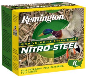 Remington Ammunition 20658 Nitro-Steel High Velocity 12Gauge 2.75" 1 1/4oz 4Shot 25 Per Box/10 Case