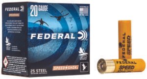 Federal WF2094 Speed-Shok  20Gauge 3" 7/8oz 4Shot 25 Per Box/10 Case