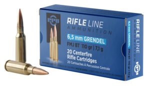 PPU PP6GF Standard Rifle  6.5Grendel 110gr Full Metal Jacket Boat Tail 20 Per Box/25 Case