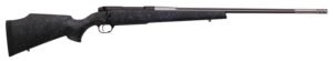 Weatherby MAM01N65CMR6B Mark V Accumark 6.5 Creedmoor 4+1 24" Barrel, Graphite Black Cerakote Metal Finish, Gray Webbed Black Fixed Monte Carlo Stock