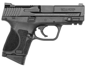Smith & Wesson 12481 M&P M2.0  Sub-Compact 9mm Luger 12+1, 3.60" Black Armornite Stainless Steel Barrel & Serrated Slide, Matte Black Polymer Frame w/Picatinny Rail