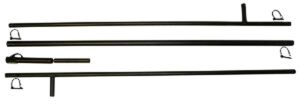 Mojo Outdoors HW2204 Extension Pole  Black Metal 12'