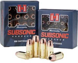 Hornady 90287 Subsonic Handgun 9mmLuger 147gr Hornady XTP Subsonic 25 Per Box/10 Case