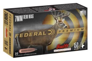 Federal P7RSS1 Premium  7mmRemMag 150gr Swift Scirocco II 20 Per Box/10 Case