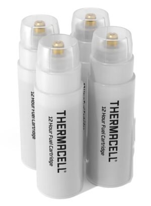 Thermacell C4 Repellent Refill  White Effective 15 ft Odorless Scent Fuel Cartridge Repels Mosquito Effective Up to 48 hrs 4 Per Pkg