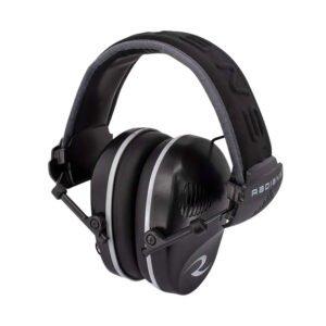 Radians R3200ECS R-3200 Dual Mic Electronic Muff 23 dB Over the Head Black/Gray Adult 1 Pair