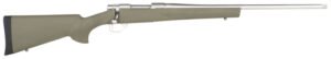 Howa HGR73113 M1500 Hogue Full Size 308 Win 5+1 22" Stainless Steel Threaded Barrel, Drilled & Tapped Stainless Steel Receiver, Hogue OverMolded OD Green Synthetic Stock, Right Hand