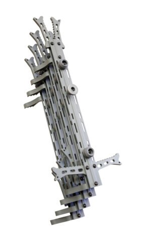 Hawk HWKACS4PK Helium Climbing Sticks Gray Aluminum 10" W x 20" L 4 Pack