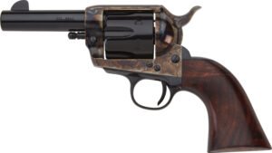 Pietta HF45CHS312NM 1873 Great Western II Sheriff 45 Colt (Long Colt) 6rd 3.50" Blued Steel Barrel & Cylinder, Color Case Hardened Steel Frame, Walnut Grip, Exposed Hammer