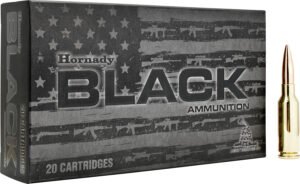 Hornady 81604 Black  6mmARC 105gr Boat Tail Hollow Point 20 Per Box/10 Case