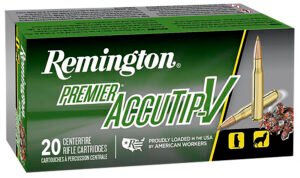 Remington Ammunition 29218 Premier Accutip-V 204Ruger 32gr AccuTip V 20 Per Box/10 Case