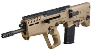 IWI US T7F2010 Tavor 7 7.62x51mm NATO Caliber with 20" Barrel, 10+1 Capacity, Flat Dark Earth Metal Finish, Flat Dark Earth Fixed Bullpup Stock & Polymer Grip Ambidextrous Hand