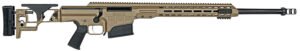 Barrett 18497 MRAD  6.5 Creedmoor 24" 10+1 Flat Dark Earth Cerakote Flat Dark Earth Folding with Adjustable LOP Stock Black Polymer Grip Right Hand
