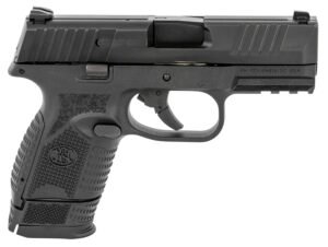 FN 66100815 509 Compact 9mm Luger 3.70" Barrel 12+1 Or 15+1, Matte Black Polymer Frame With Mounting Rail, Matte Black Stainless Steel Slide, No Manual  Safety