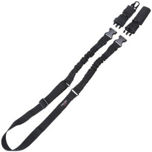 Tac Six 8911 Citadel Single & Double Point Sling Black Webbing 50" OAL Single to Two Point MSR